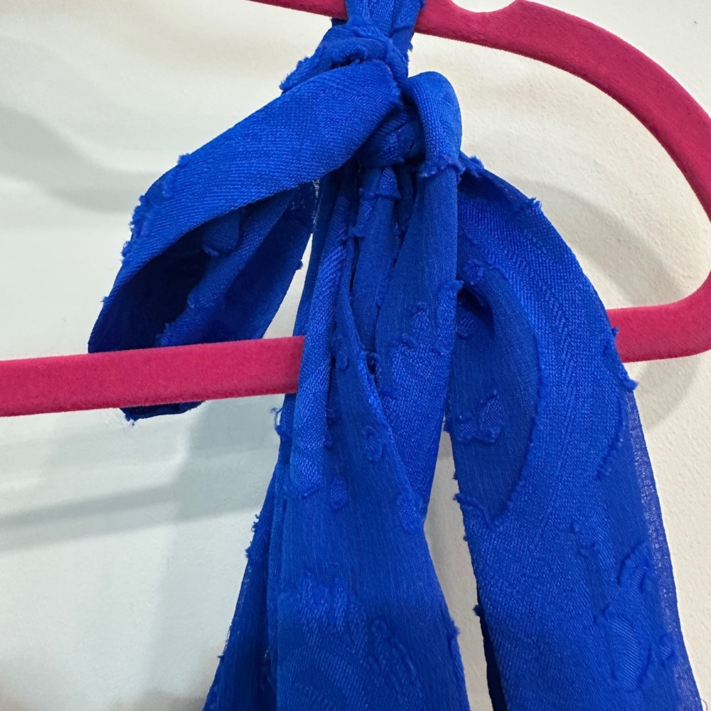 Lilly Pulitzer EUC SZ XL Vibrant Blue Maxi Dress - Picture 7 of 9